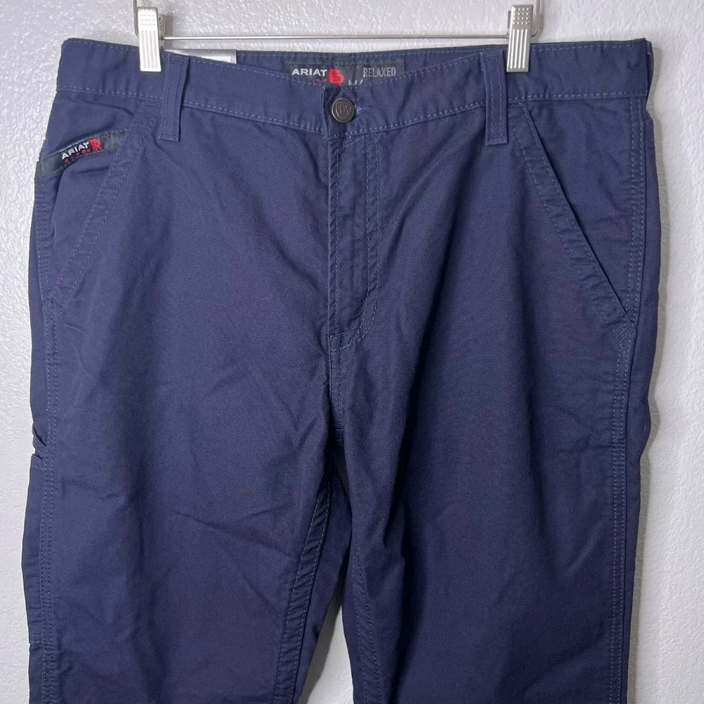 Ariat M4 Workhorse FR Flame Resistant Pants Navy Blue 35(Actual 38)x34 CAT2 NWT